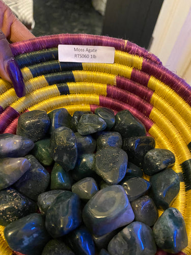 Large tumbled crystals
